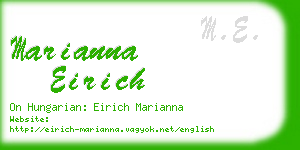 marianna eirich business card